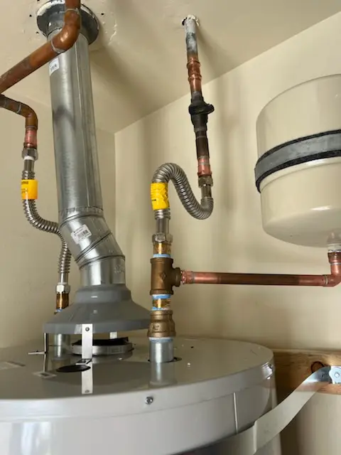 Water heater installation and plumbing repair in Mooseheart